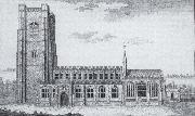 Thomas Gainsborough Lavenham Church from the South oil painting